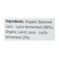 Biotta Organic Beet Juice, 32 fl oz, Pack of 6