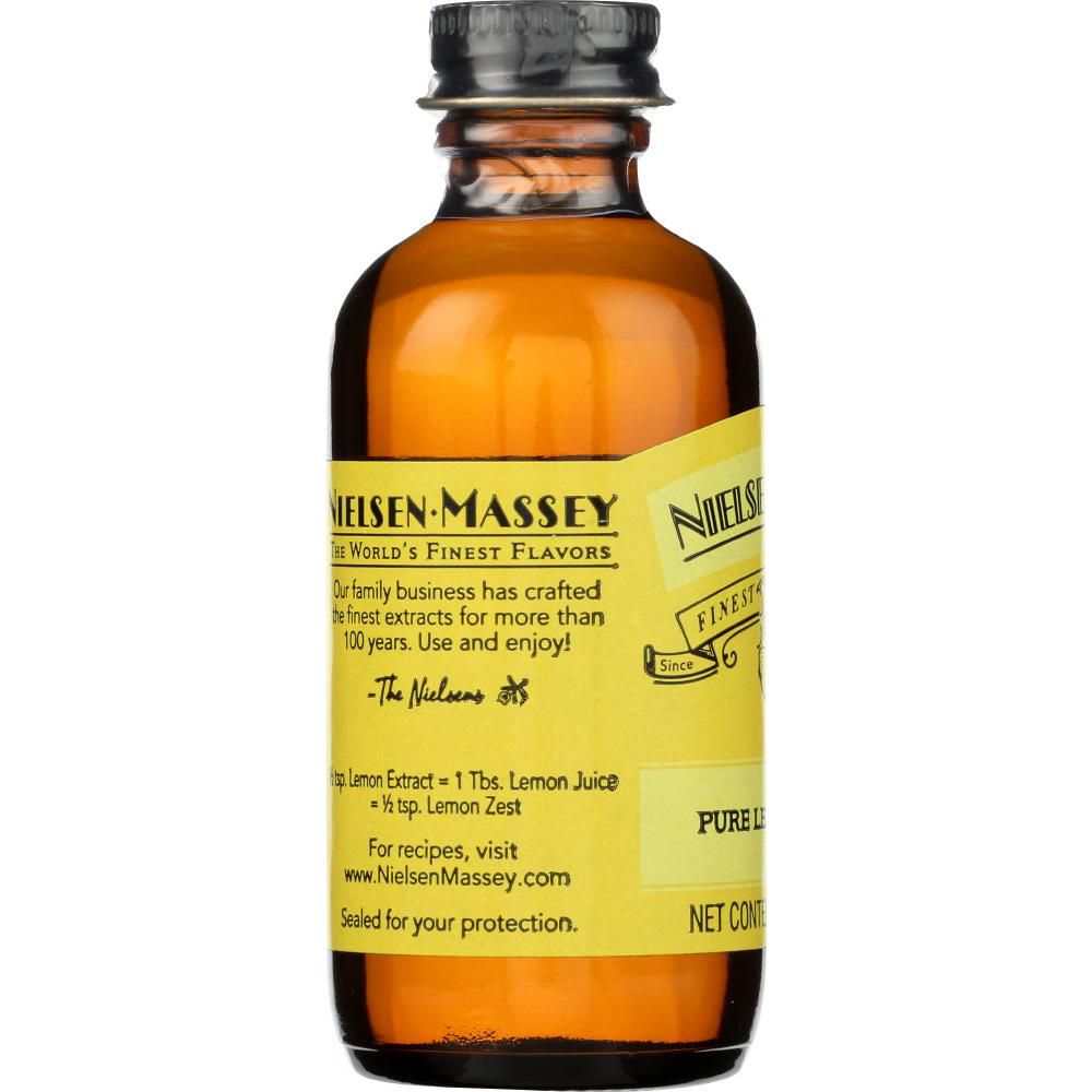Nielsen-Massey Pure Lemon Extract, Case of 8, 2 oz