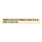 Santa Cruz Organic Crunchy Peanut Butter, No Stir, 16 oz (Pack of 12)
