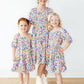 Garden Groove Smocked Ruffle Dress
