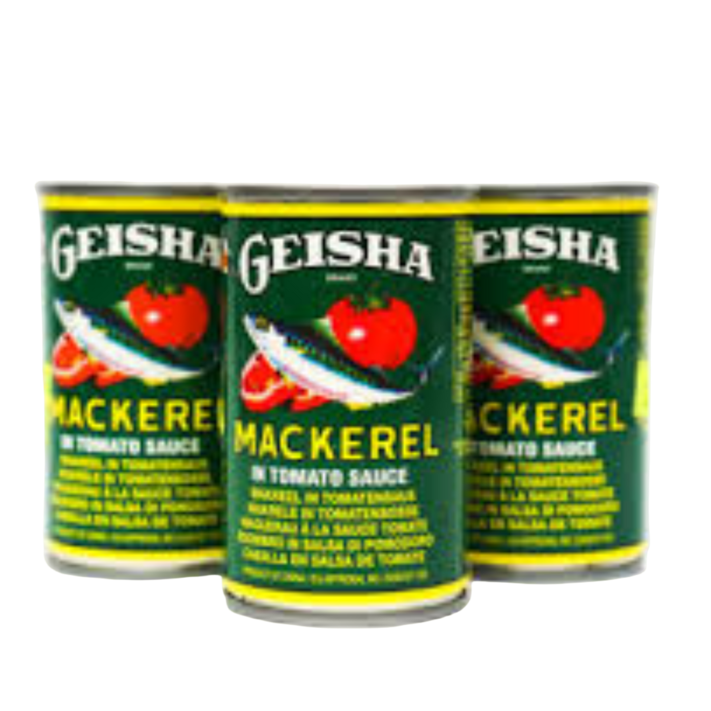 Geisha Mackerel in Tomato Sauce (Set of 3)