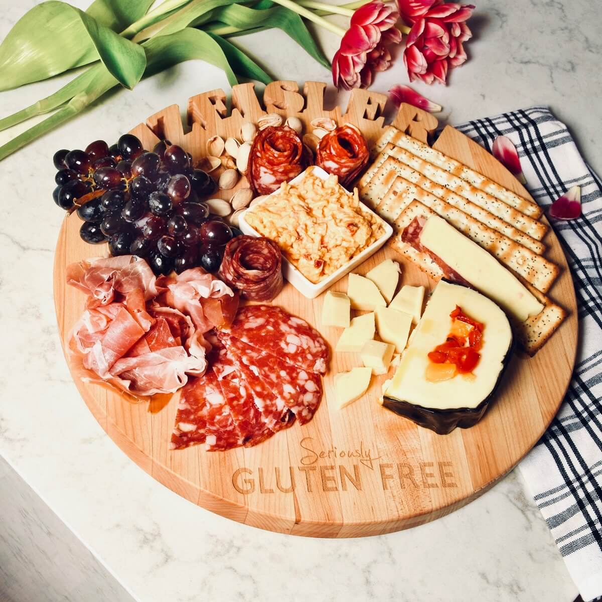 Round Custom Board ~ Seriously Gluten Free
