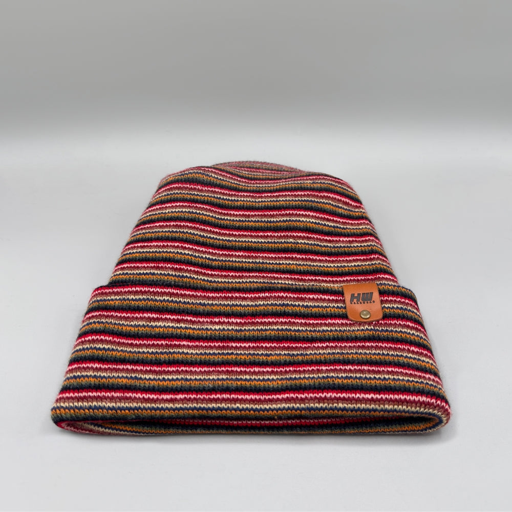 Haakwear H Stitch Beanie, Multi Color Knit Winter Hat