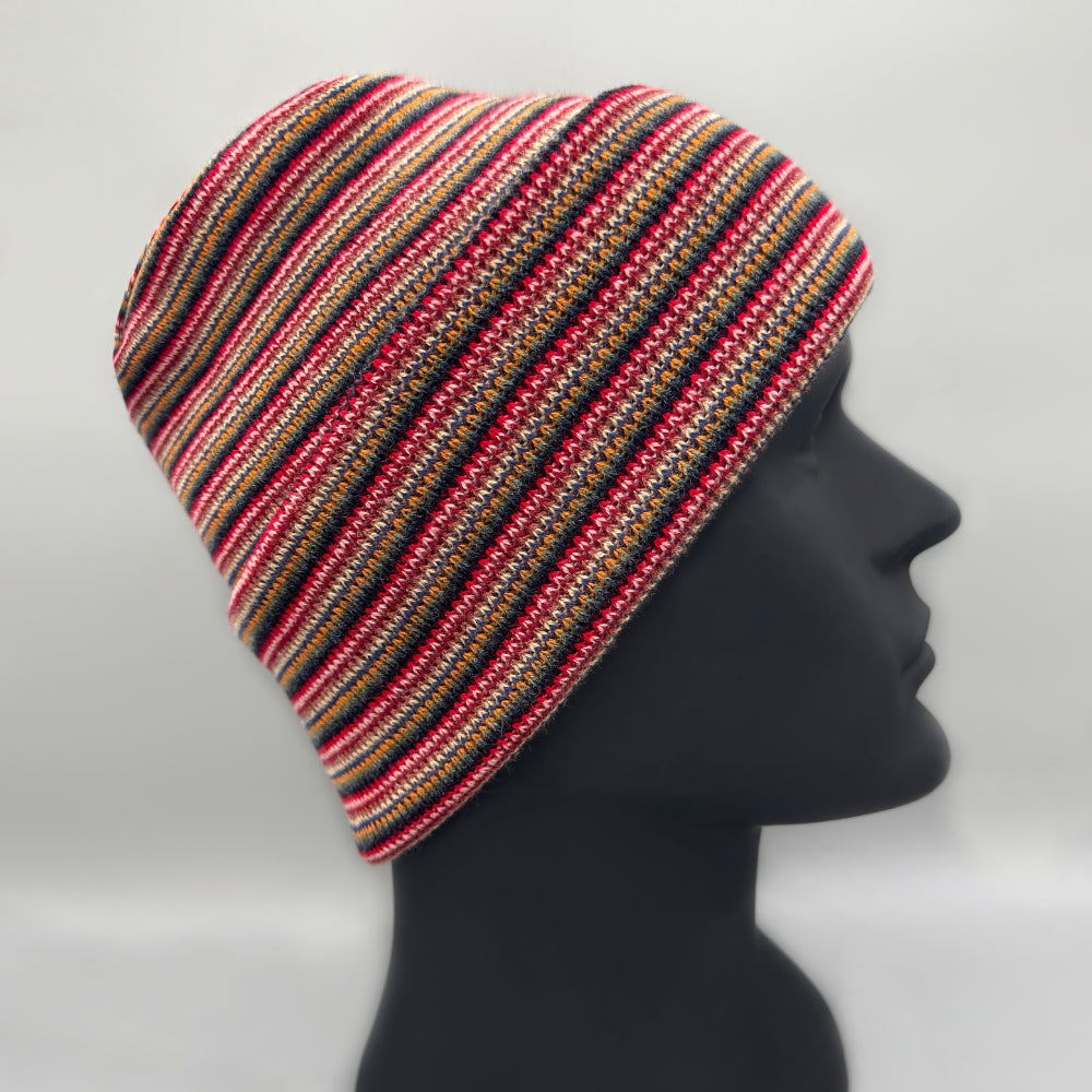 Haakwear H Stitch Beanie, Multi Color Knit Winter Hat