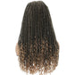 Long 22" Goddess Locs Headband Wig | Curly Ends | Soft Faux Locs | Synthetic Braids | For Women