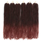 30" Passion Twist Crochet Hair - Ombre - Pre-Looped - 16 Strands/Pack - Synthetic