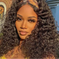 180% Density Jerry Curly Headband Wig | Glueless Brazilian Remy Human Hair