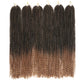 30" Passion Twist Crochet Hair - Ombre - Pre-Looped - 16 Strands/Pack - Synthetic