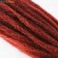 18" Marley Hair for Braids | Afro Kinky Ombre Braiding Hair | Kanekalon Extensions | 30 Strands/Pack