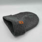 HAAKWEAR Traditional Classic Fusion Cuffed Beanie - Black / Gray, Made in USA