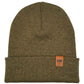 HAAKWEAR Traditional Classic Fusion Cuffed Beanie - Brown / Green, Made in USA
