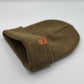 HAAKWEAR Traditional Classic Fusion Cuffed Beanie - Brown / Green, Made in USA