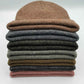 HAAKWEAR Traditional Classic Fusion Cuffed Beanie - Burgundy / Green, Made in USA