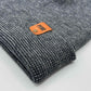 HAAKWEAR Traditional Classic Fusion Cuffed Beanie - Gray / Denim, Made in USA