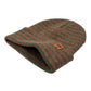 HAAKWEAR Traditional  Classic RORO Cuffed Beanie / Hat - Burgundy / Green, Made in USA