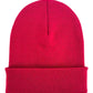 HAAKWEAR Traditional Burnt Maroon Beanie | Classic Cuffed Knit Hat | Made in USA