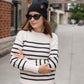 HAAKWEAR Traditional Charcoal Black Beanie | Classic Cuffed Knit Hat | Made in USA
