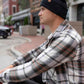 HAAKWEAR Traditional Charcoal Black Beanie | Classic Cuffed Knit Hat | Made in USA