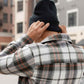 HAAKWEAR Traditional Charcoal Black Beanie | Classic Cuffed Knit Hat | Made in USA