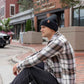 HAAKWEAR Traditional Charcoal Black Beanie | Classic Cuffed Knit Hat | Made in USA