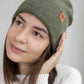 HAAKWEAR Traditional Forest Green Beanie | Classic Cuffed Knit Hat | Made in USA