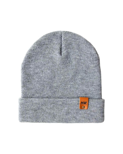 HAAKWEAR Traditional Koala Gray Beanie | Classic Cuffed Knit Hat | Made in USA