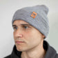 HAAKWEAR Traditional Koala Gray Beanie | Classic Cuffed Knit Hat | Made in USA