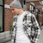 HAAKWEAR Traditional Koala Gray Beanie | Classic Cuffed Knit Hat | Made in USA