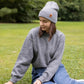 HAAKWEAR Traditional Koala Gray Beanie | Classic Cuffed Knit Hat | Made in USA