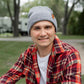 HAAKWEAR Traditional Koala Gray Beanie | Classic Cuffed Knit Hat | Made in USA