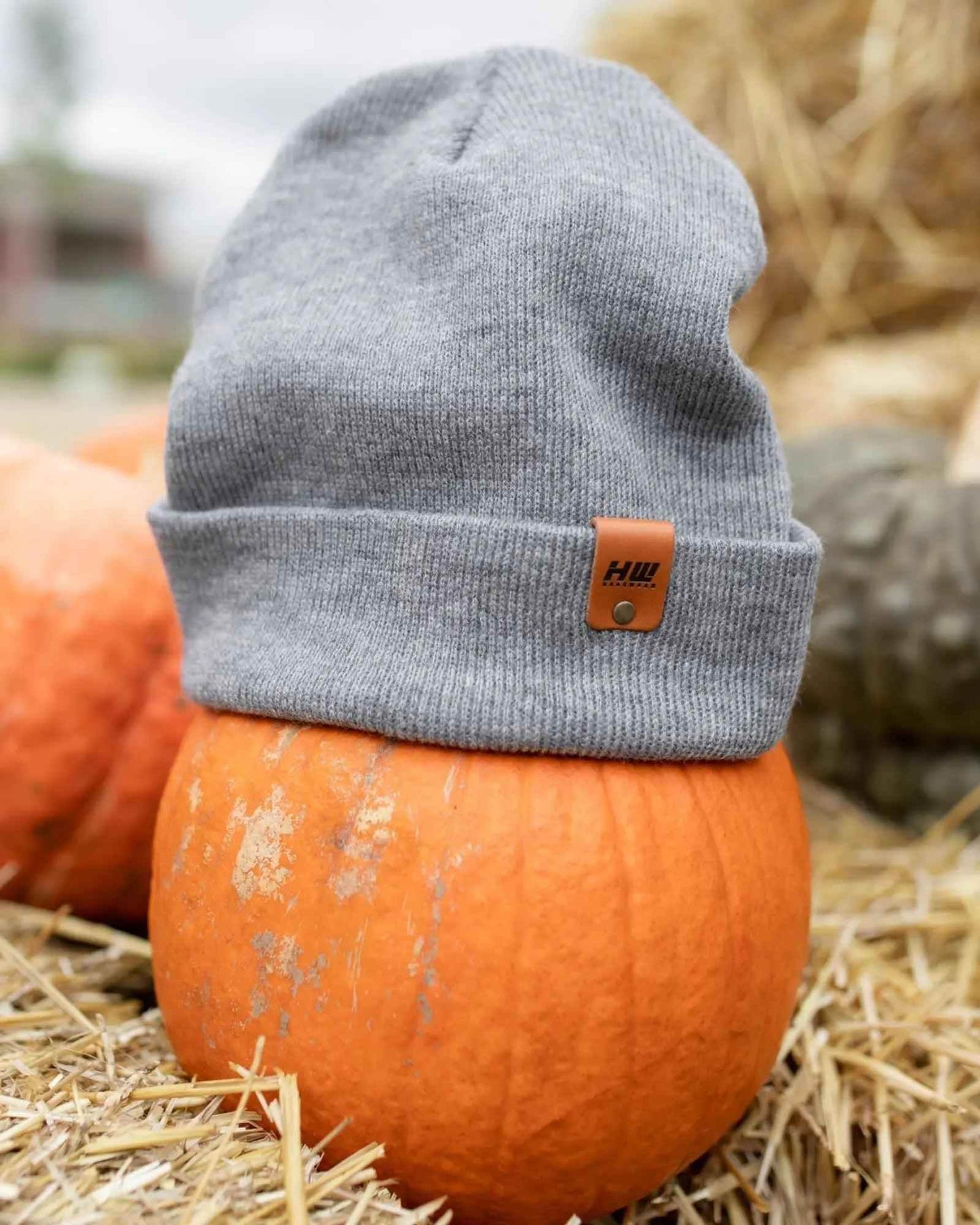 HAAKWEAR Traditional Koala Gray Beanie | Classic Cuffed Knit Hat | Made in USA