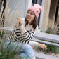 HAAKWEAR Traditional Pearl Pink Beanie | Classic Cuffed Knit Hat | Made in USA