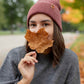 HAAKWEAR Traditional Rusty Burgundy Beanie | Classic Cuffed Knit Hat | Made in USA