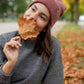 HAAKWEAR Traditional Rusty Burgundy Beanie | Classic Cuffed Knit Hat | Made in USA