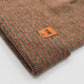 HAAKWEAR Traditional Contrast Cuffed Beanie / Hat - Burgundy / Green, Made in USA