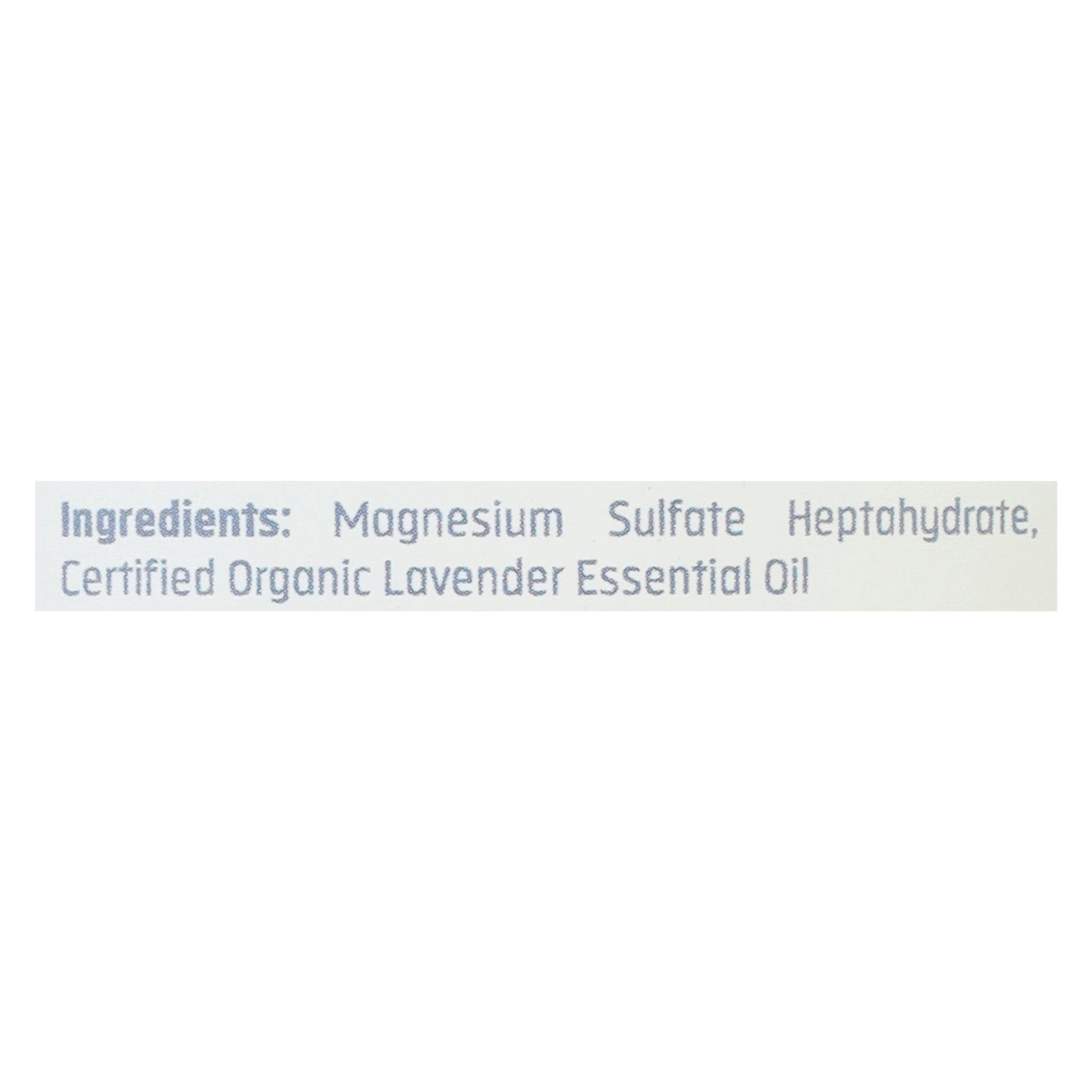 White Egret Lavender Epsom Salt, 16 Oz