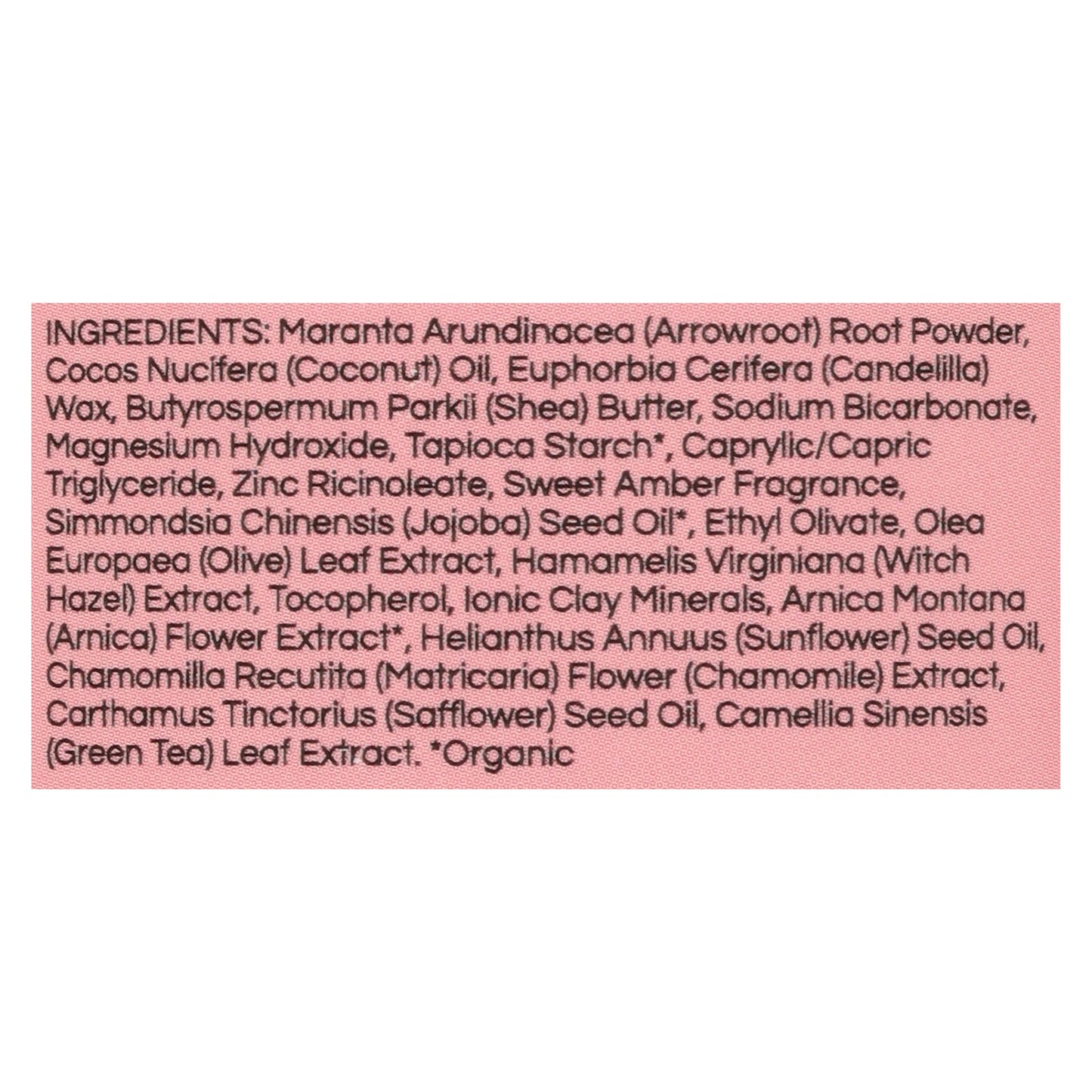Zion Health Clydry Deodorant Sweet Amber - 2.8 Oz