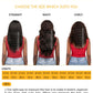 14" Copper Red Faux Locs Lace Front Wig | Short Twist Dreadlocks | Synthetic Braided Wig