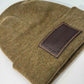 Haakwear Cleveland H Stitch Cuffed Beanie - Made in USA Hats (Limited Edition) - Brown / Green Fusion