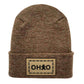 Haakwear H Stitch Beanie, Ohio Cookie