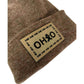 Haakwear H Stitch Beanie, Ohio Cookie