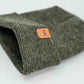 Haakwear H Stitch Fusion Cuffed Beanie / Hat (Patented Design) Black / Green, Made in USA