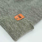 Haakwear H Stitch Fusion Cuffed Beanie / Hat (Patened Design) Gray / Green, Made in USA