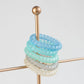 Large Lauren Lane Hair Coil Set in Sea Glass