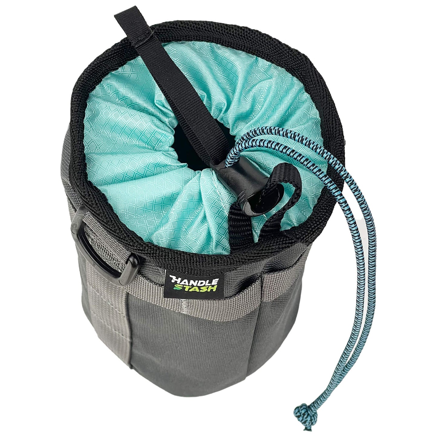 Stem Bag - Charcoal & Influencer Blue by HandleStash