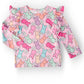 Hangin with My Peeps L/S Ruffle Tee