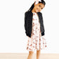 Happy Howl-oween 3/4 Sleeve Pocket Twirl Dress