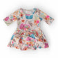 Harvest Blooms 3/4 Sleeve Twirl Bodysuit