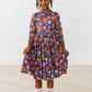 Haunted Garden 3/4 Sleeve Pocket Twirl Dress