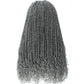 Long 22" Goddess Locs Headband Wig | Curly Ends | Soft Faux Locs | Synthetic Braids | For Women